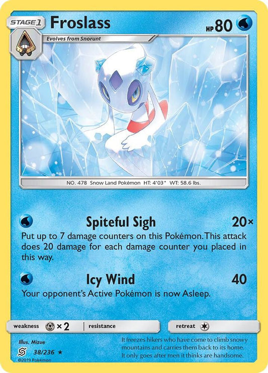 Pokemon Froslass 38/236 Unified Minds