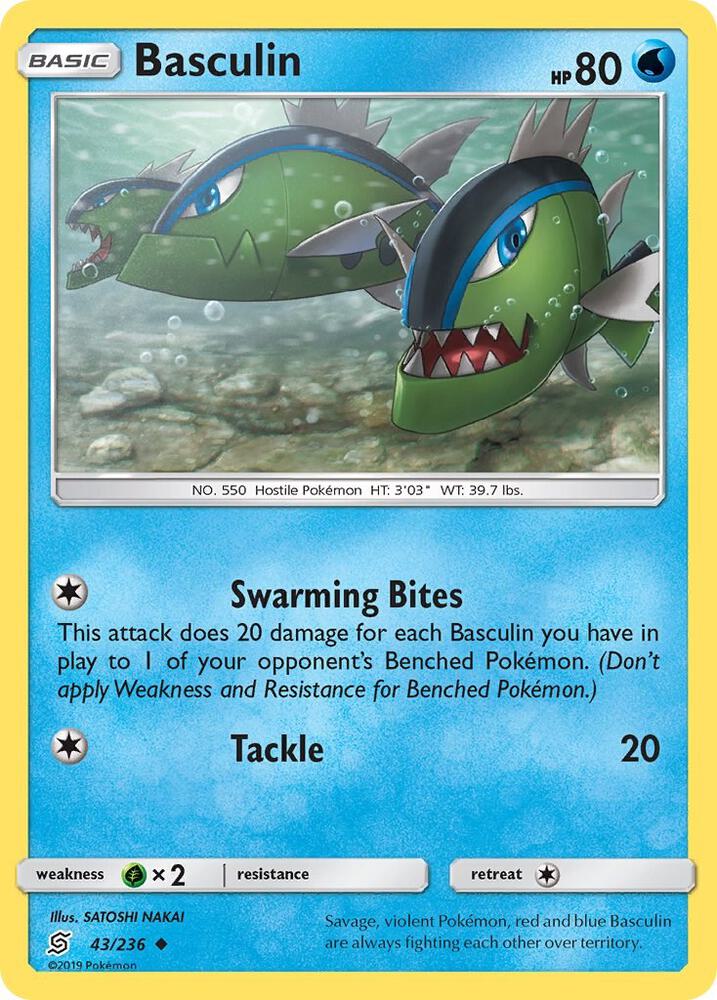 Pokemon Basculin 43/236 Unified Minds
