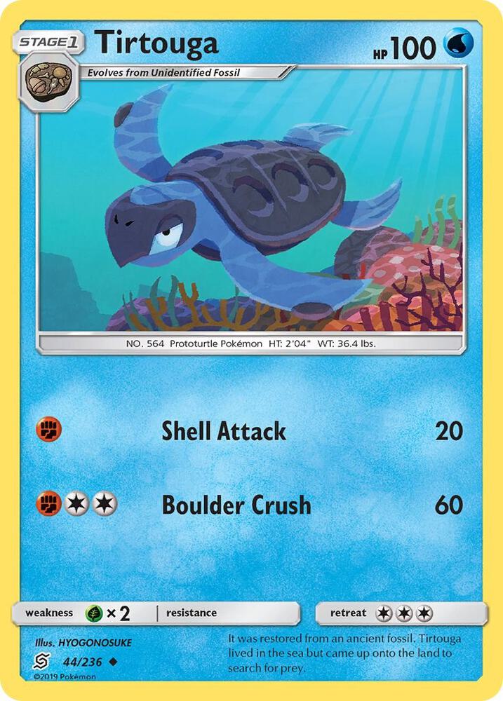 Pokemon Tirtouga 44/236 Unified Minds