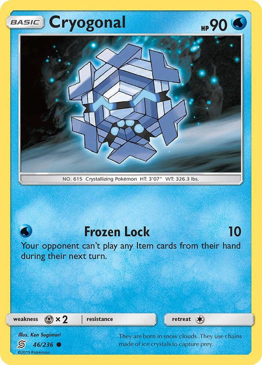 Pokemon Cryogonal 46/236 Unified Minds