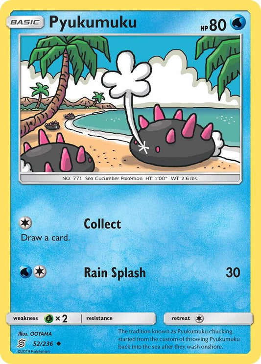 Pokemon Pyukumuku 52/236 Unified Minds