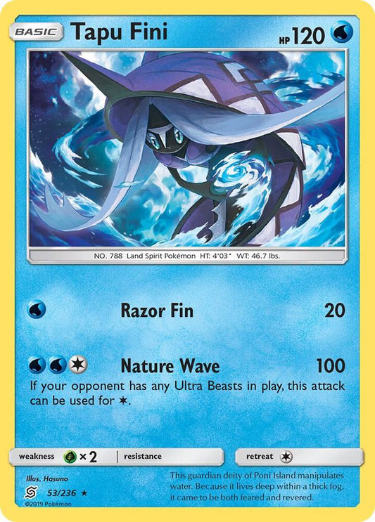 Pokemon Tapu Fini 53/236 Unified Minds