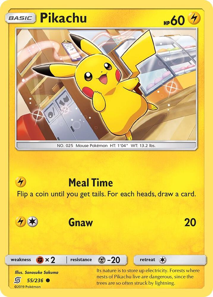 Pokemon Pikachu 55/236 Unified Minds