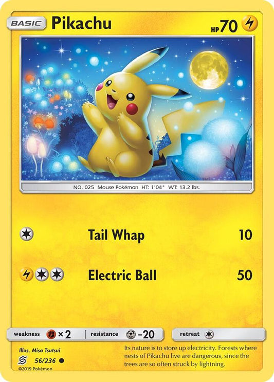 Pokemon Pikachu 56/236 Unified Minds