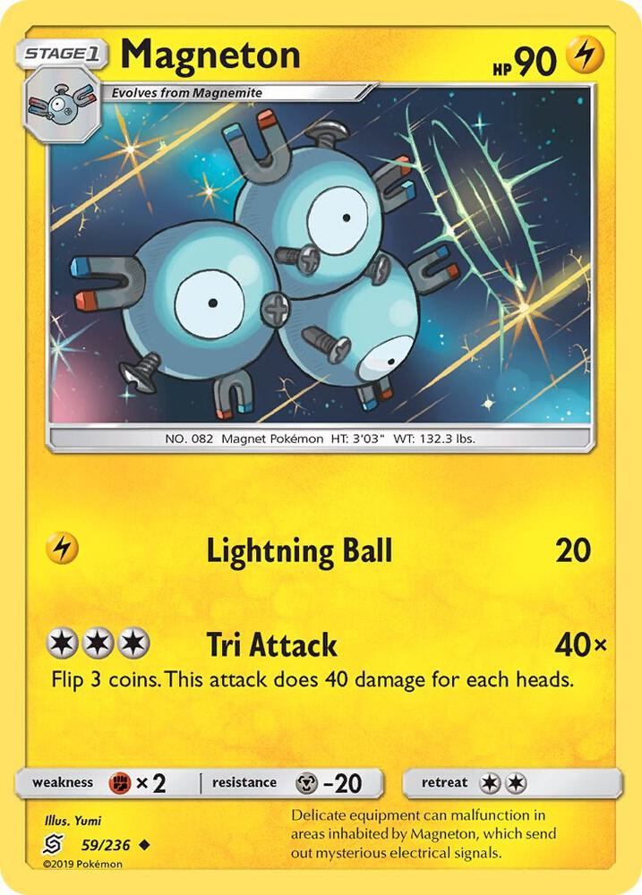 Pokemon Magneton 59/236 Unified Minds