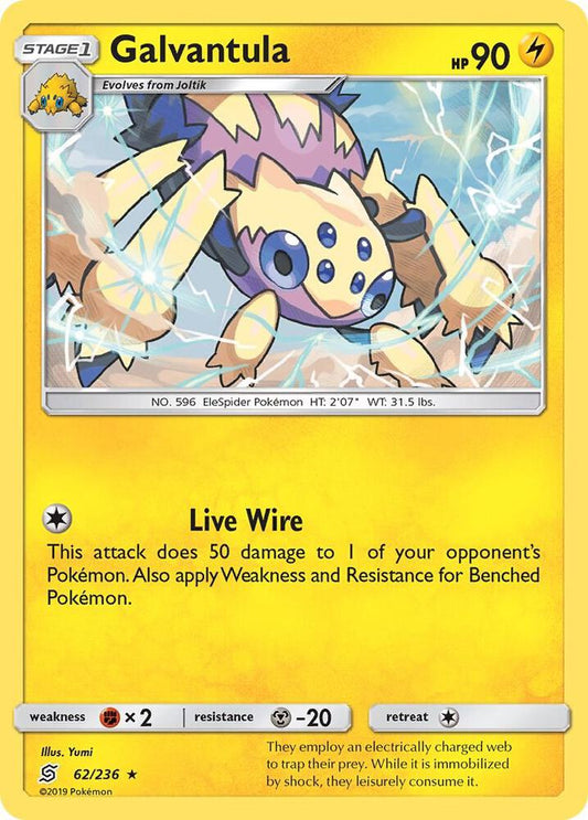 Pokemon Galvantula 62/236 Unified Minds