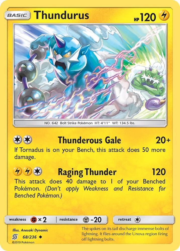 Pokemon Thundurus 68/236 Unified Minds