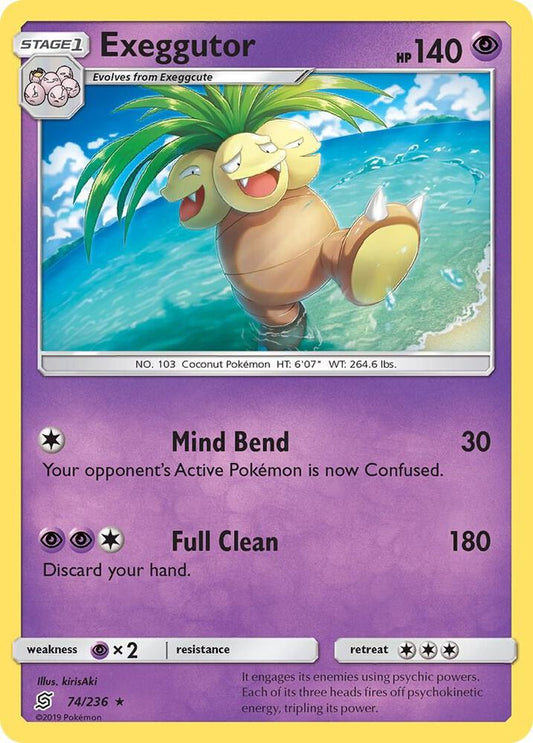 Pokemon Exeggutor 74/236 Unified Minds