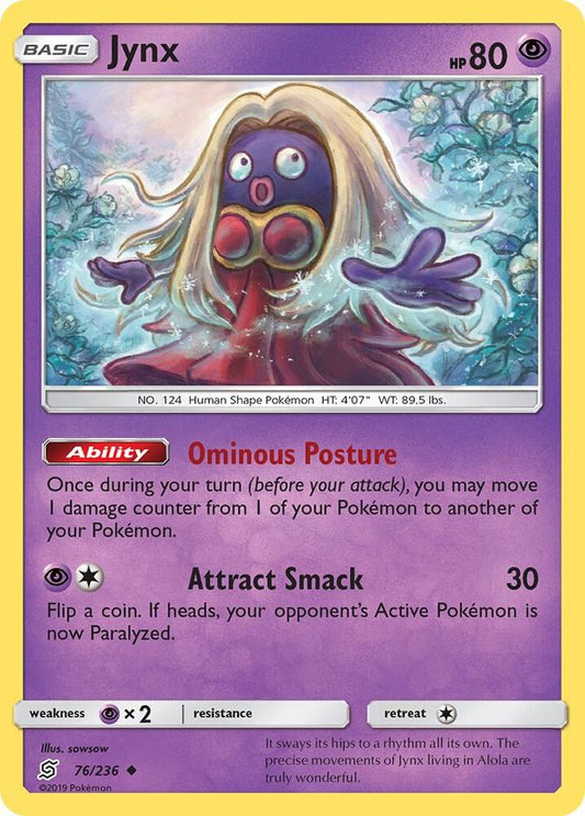 Pokemon Jynx 76/236 Unified Minds