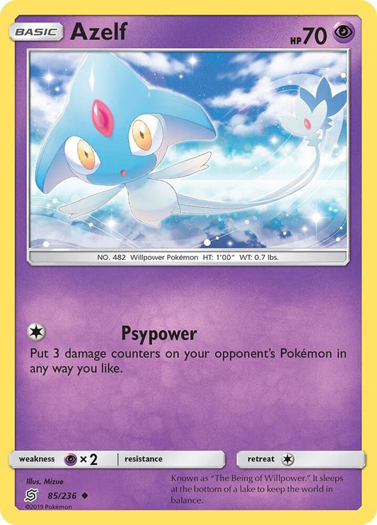 Pokemon Azelf 85/236 Unified Minds