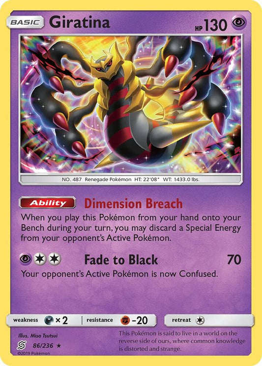 Pokemon Giratina 86/236 Unified Minds