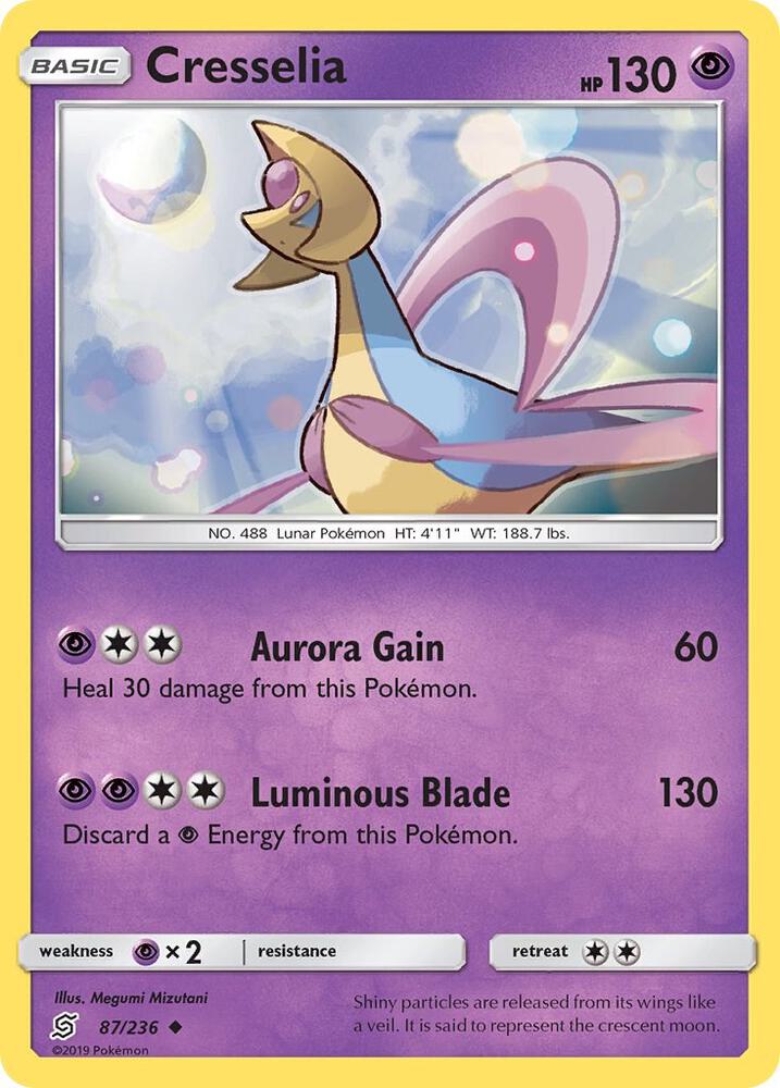 Pokemon Cresselia 87/236 Unified Minds