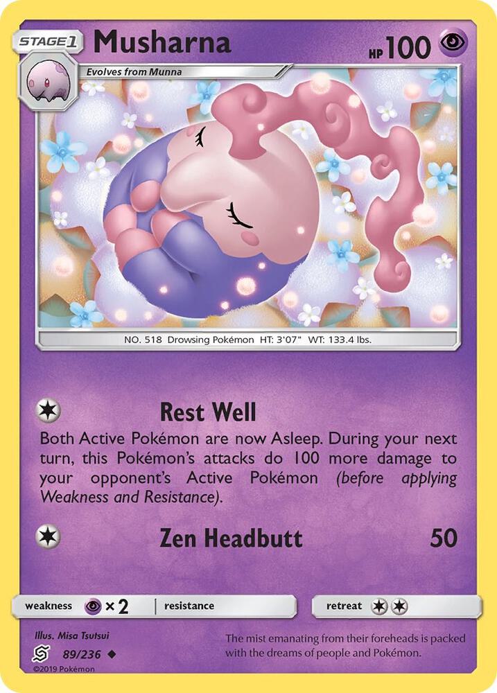 Pokemon Musharna 89/236 Unified Minds