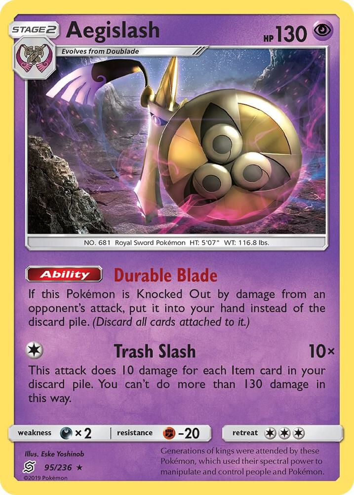 Pokemon Aegislash 95/236 Unified Minds