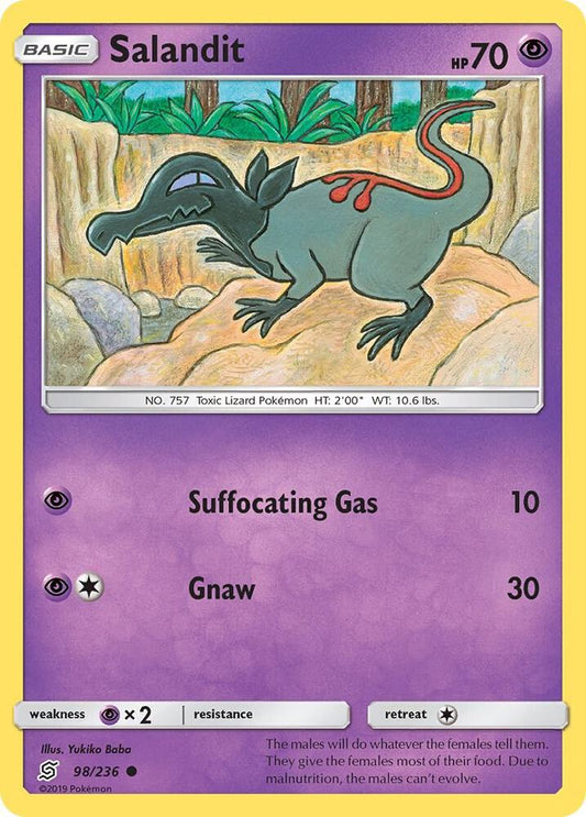 Pokemon Salandit 98/236 Unified Minds