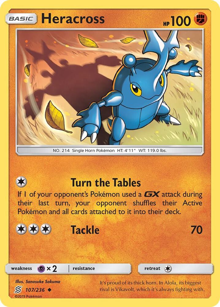 Pokemon Heracross 107/236 Unified Minds