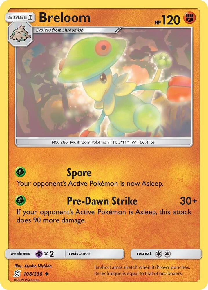 Pokemon Breloom 108/236 Unified Minds