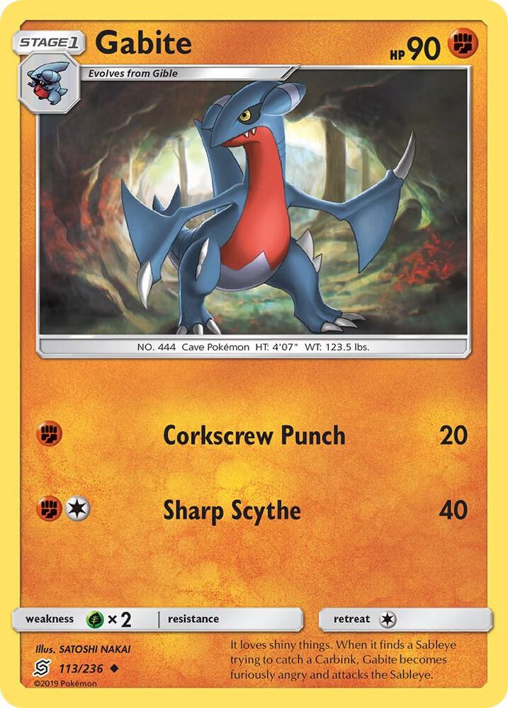 Pokemon Gabite 113/236 Unified Minds
