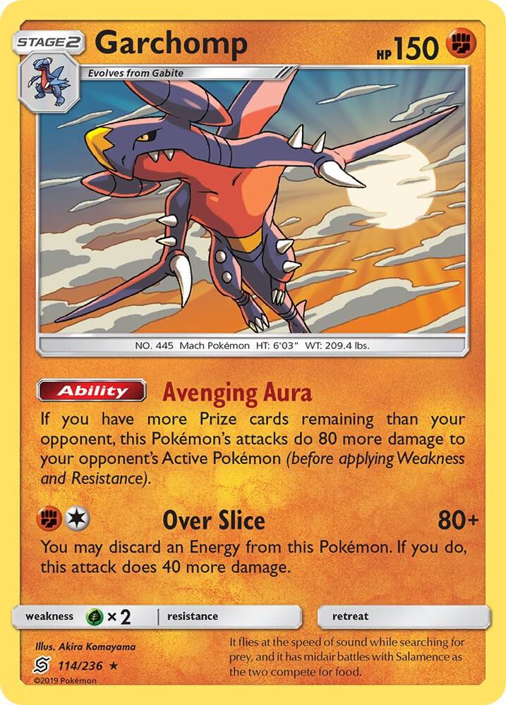 Pokemon Garchomp 114/236 Unified Minds