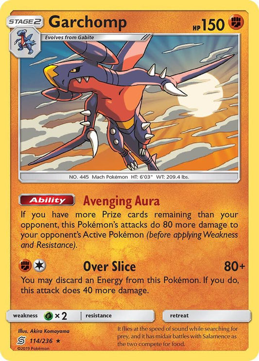 Pokemon Garchomp 114/236 Unified Minds