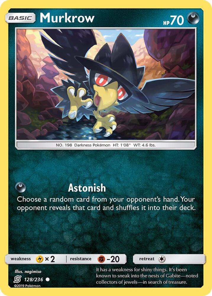 Pokemon Murkrow 128/236 Unified Minds