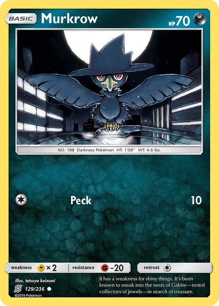 Pokemon Murkrow 129/236 Unified Minds