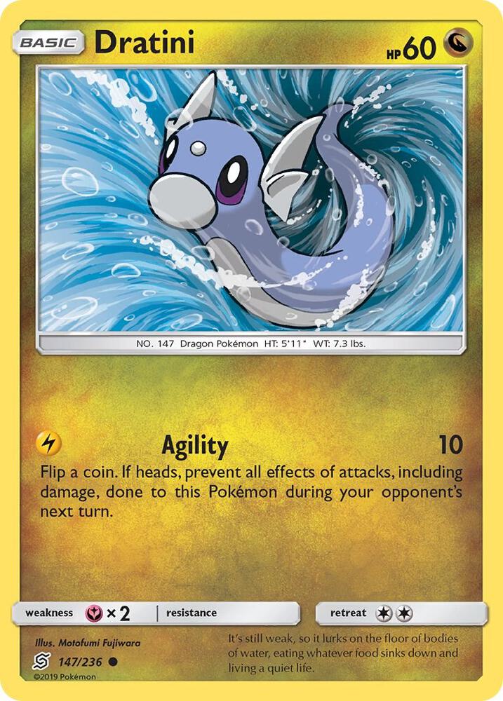 Pokemon Dratini 147/236 Unified Minds