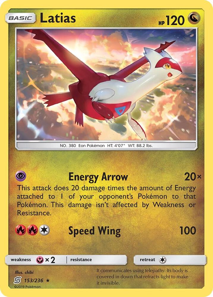 Pokemon Latias 153/236 Unified Minds