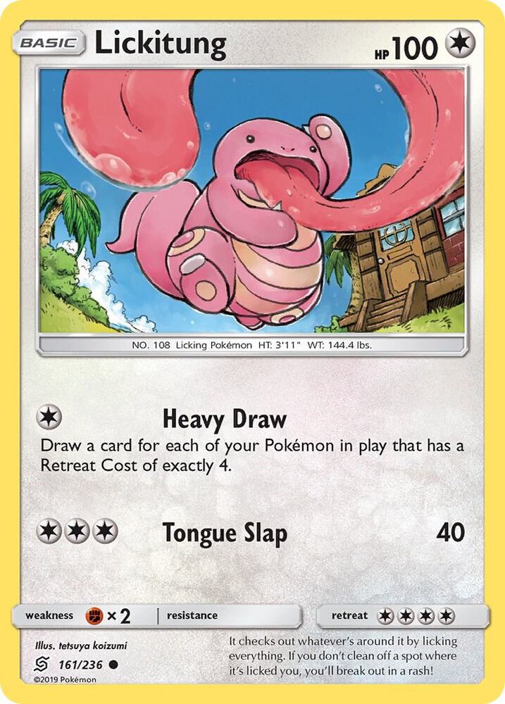 Pokemon Lickitung 161/236 Unified Minds