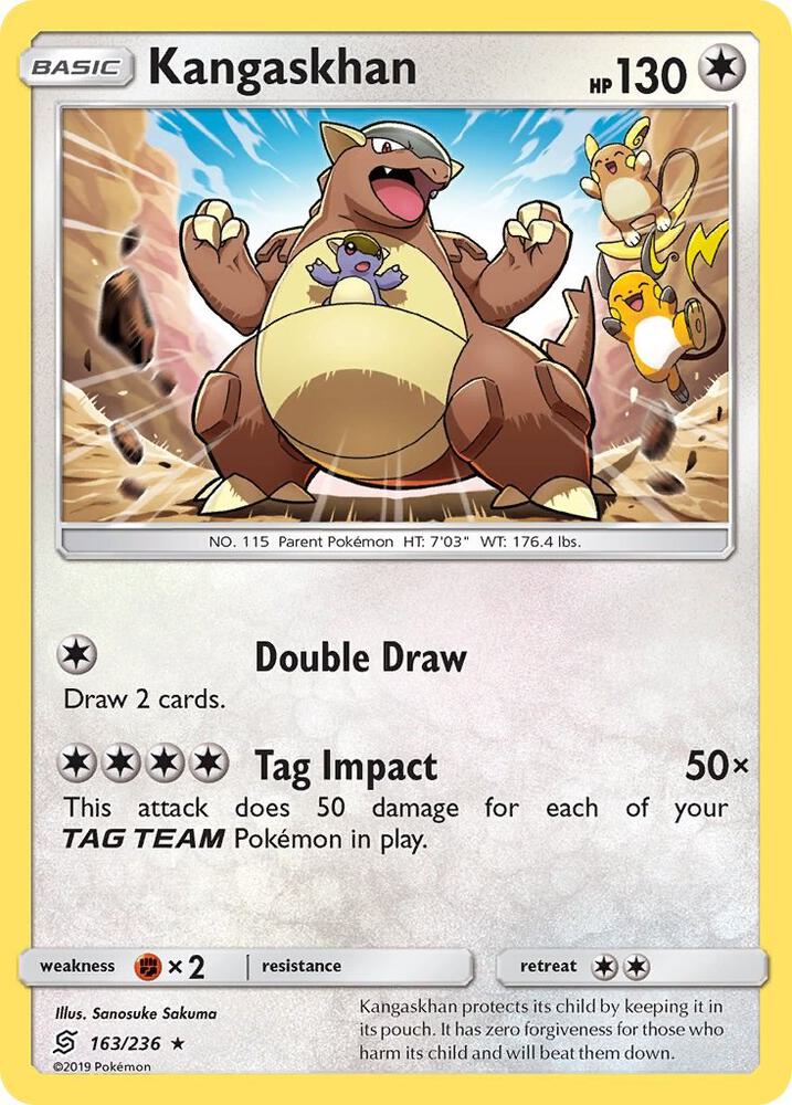 Pokemon Kangaskhan 163/236 Unified Minds