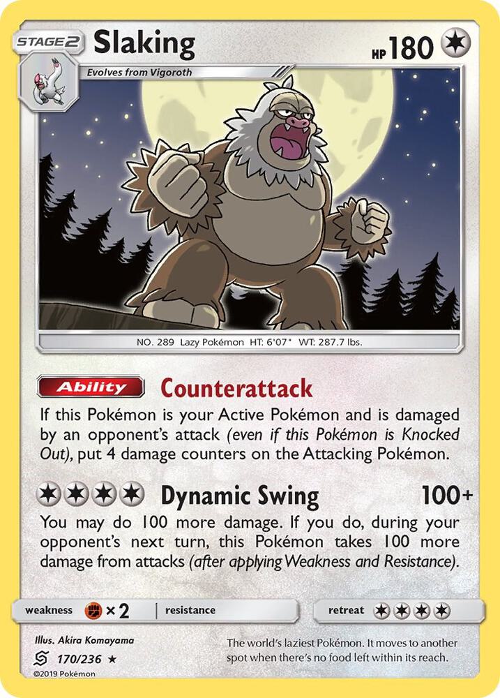 Pokemon Slaking 170/236 Unified Minds