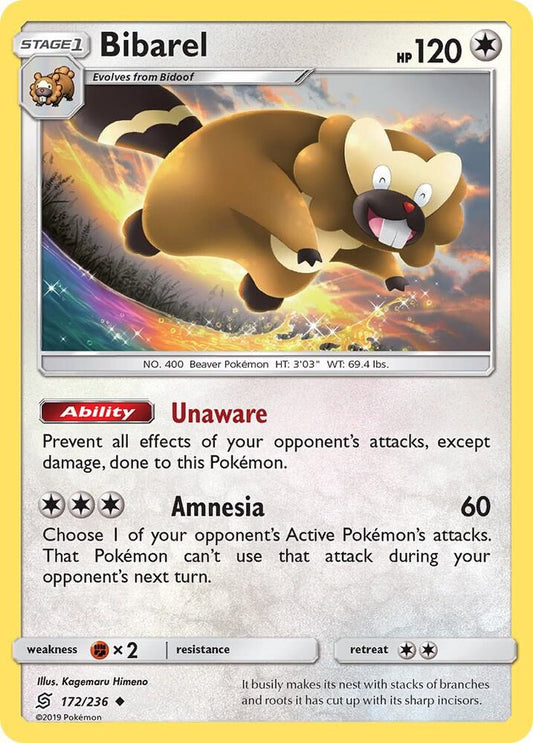 Pokemon Bibarel 172/236 Unified Minds