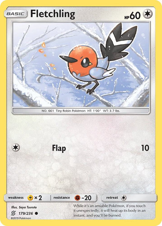 Pokemon Fletchling 179/236 Unified Minds