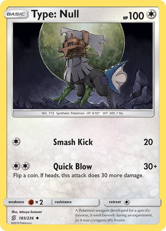 Pokemon Type: Null 183/236 Unified Minds