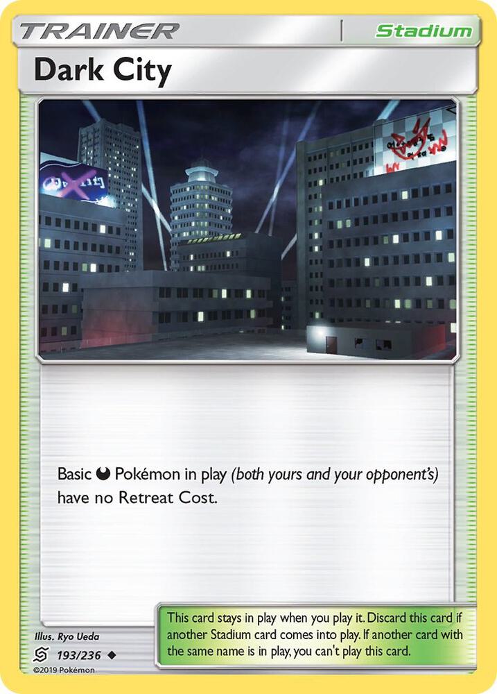 Pokemon Dark City 193/236 Unified Minds
