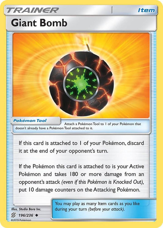 Pokemon Giant Bomb 196/236 Unified Minds
