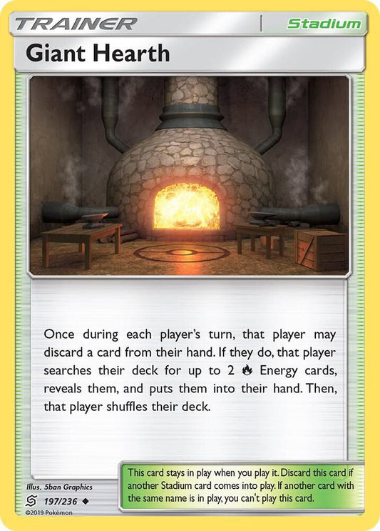 Pokemon Giant Hearth 197/236 Unified Minds