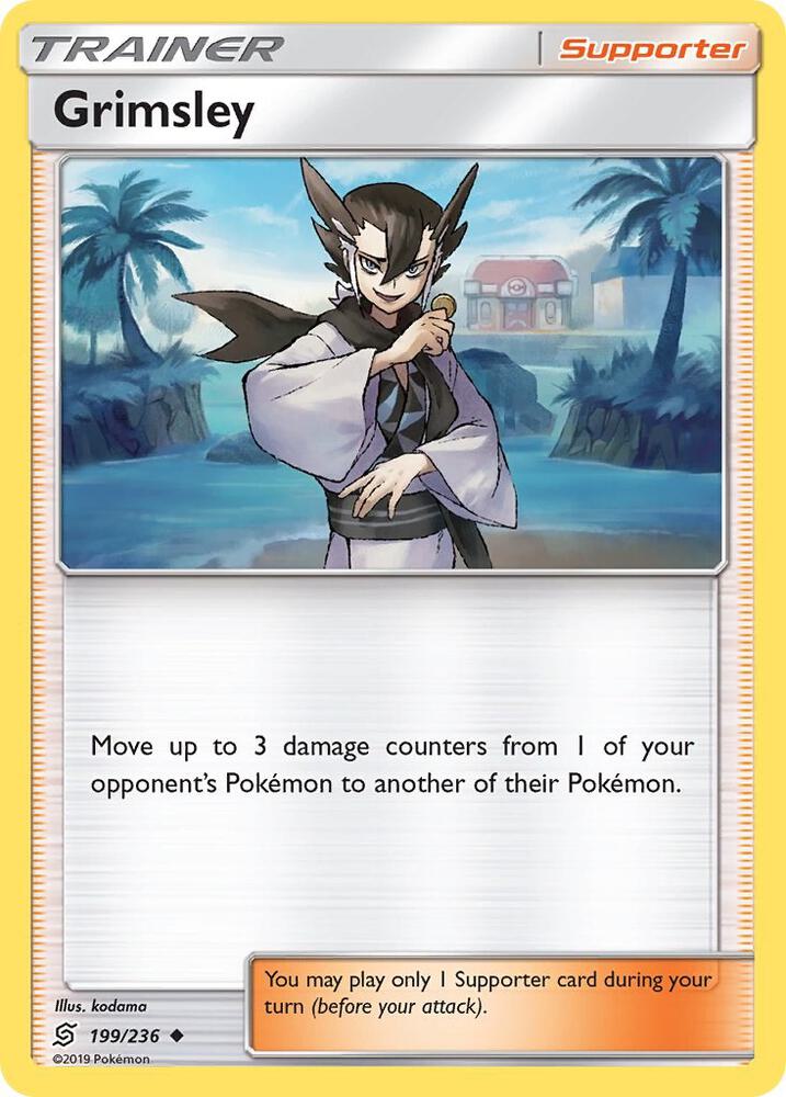 Pokemon Grimsley 199/236 Unified Minds