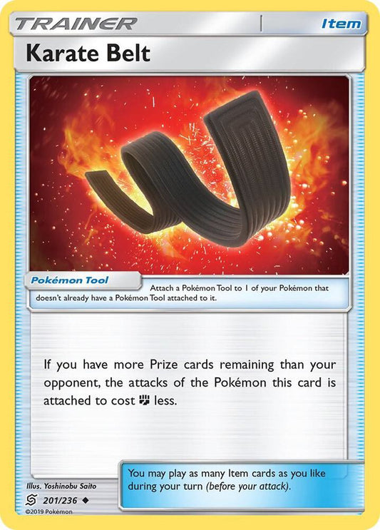 Pokemon Karate Belt 201/236 Unified Minds