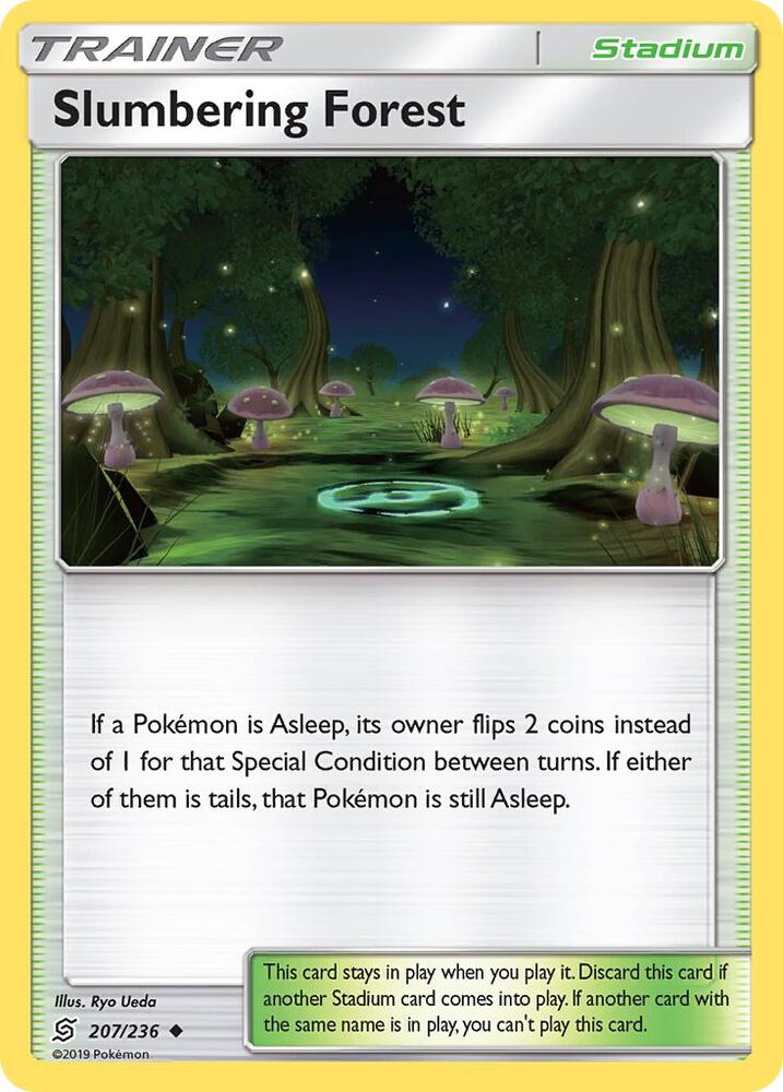 Pokemon Slumbering Forest 207/236 Unified Minds