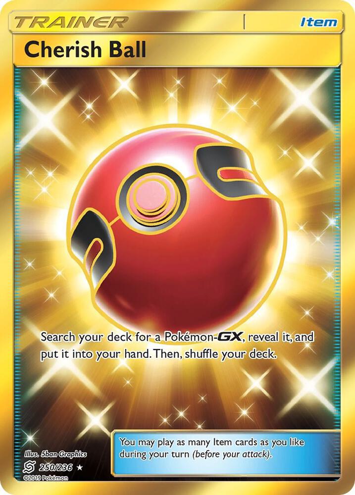 Pokemon Cherish Ball 250/236 Unified Minds