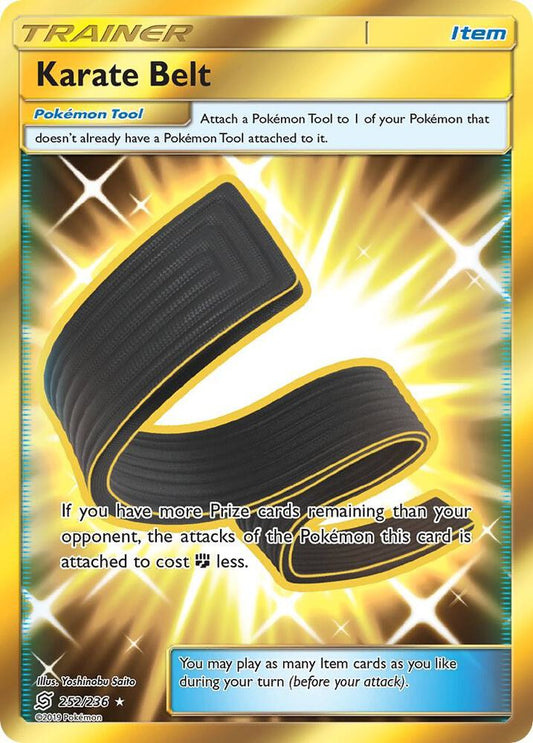 Pokemon Karate Belt 252/236 Unified Minds