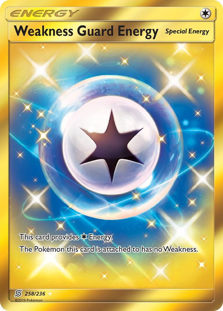 Pokemon Weakness Guard Energy 258/236 Unified Minds