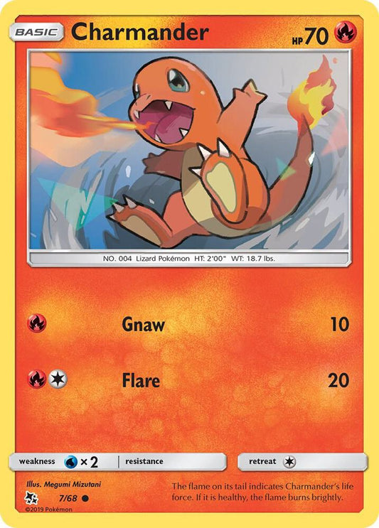 Pokemon Charmander 7/68 Hidden Fates