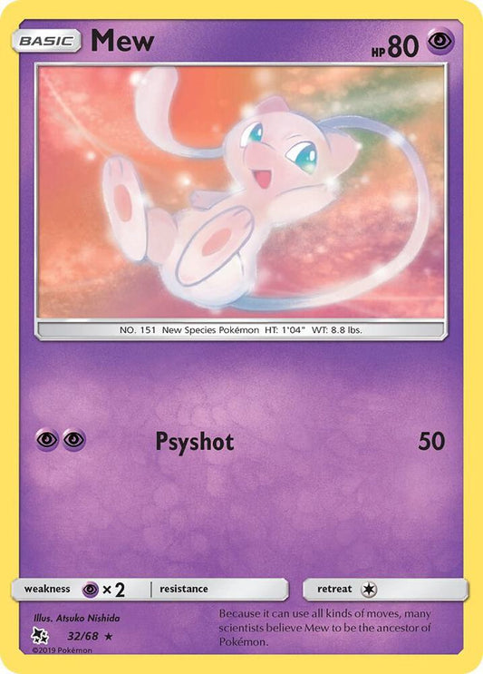 Pokemon Mew 32/68 Hidden Fates