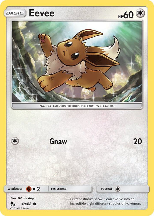 Pokemon Eevee 49/68 Hidden Fates