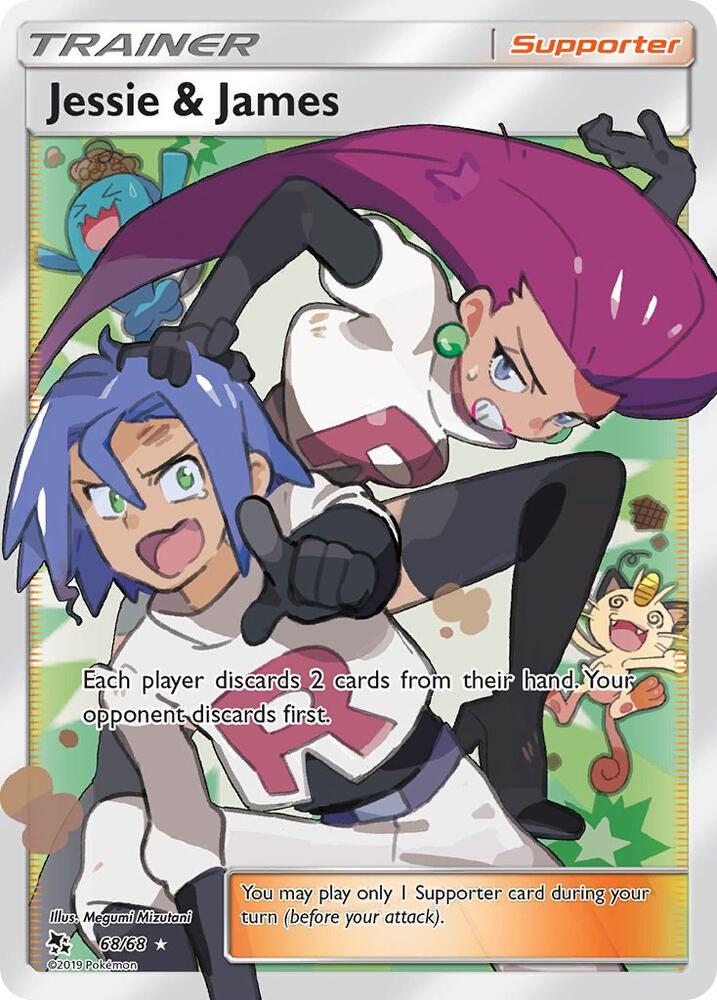 Pokemon Jessie & James 68/68 Hidden Fates