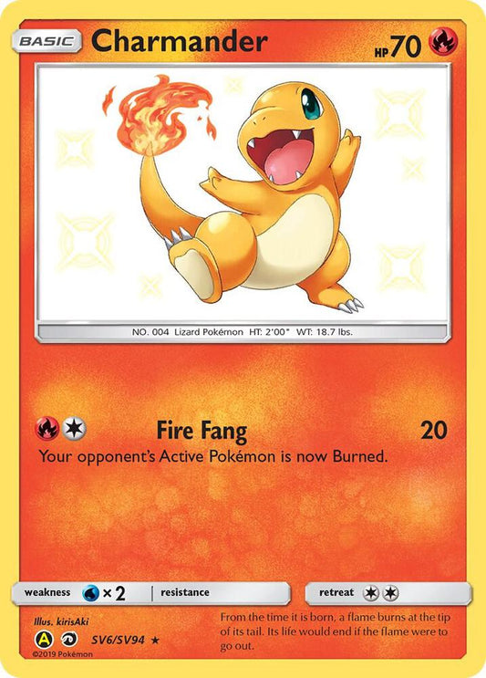 Pokemon Charmander SV6 Hidden Fates