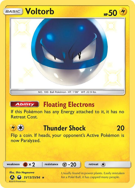 Pokemon Voltorb SV13 Hidden Fates
