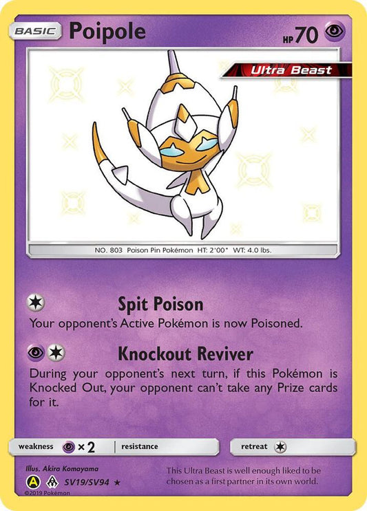 Pokemon Poipole SV19 Hidden Fates